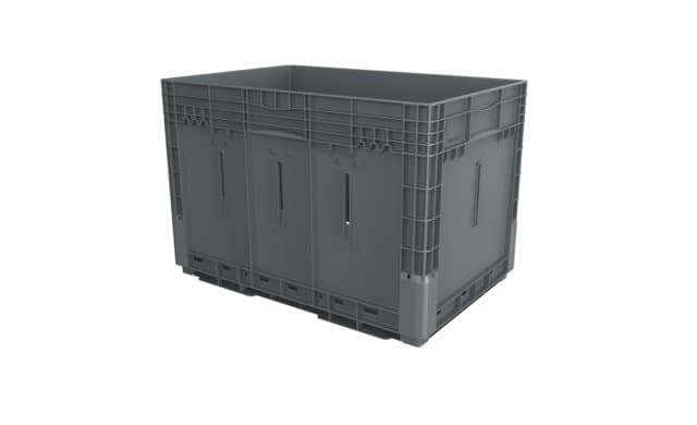 7805011 - SASI Bin 600x400x400 - Solid, CH, noise reduction base, drain holes, with bumper, including divider slots